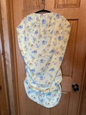 Vintage Winnie The Pooh Fitted Crib Sheet Tigger Piglet Eeyore Bedding Crafting